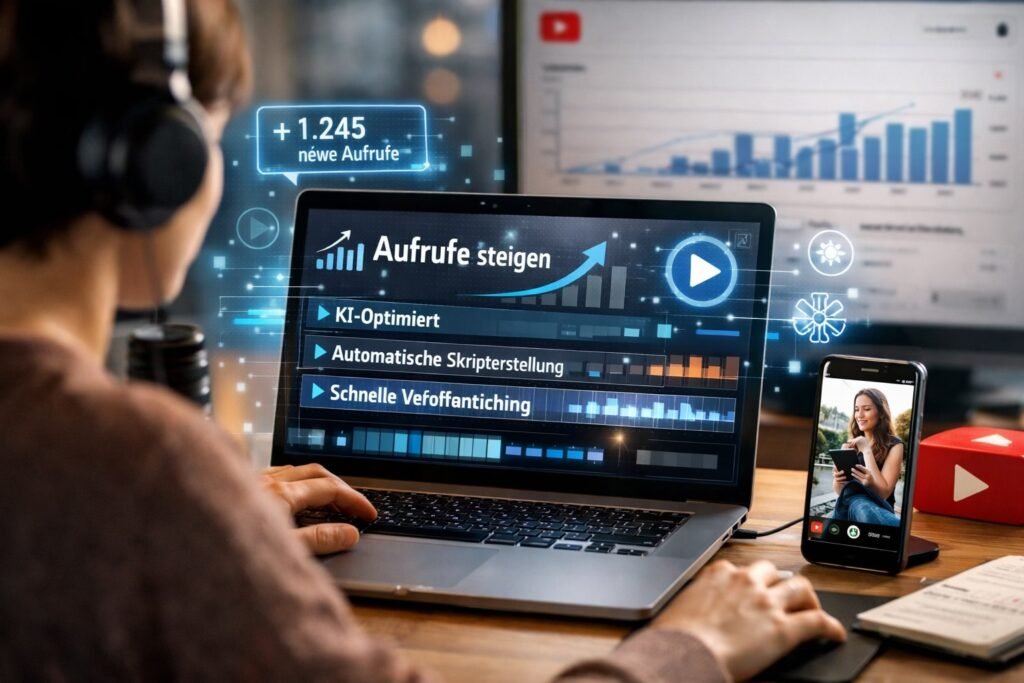 KI-Videostrategien zur schnellen Steigerung der YouTube-Aufrufe